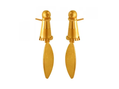 Simple & Elegant 22k Gold Earrings