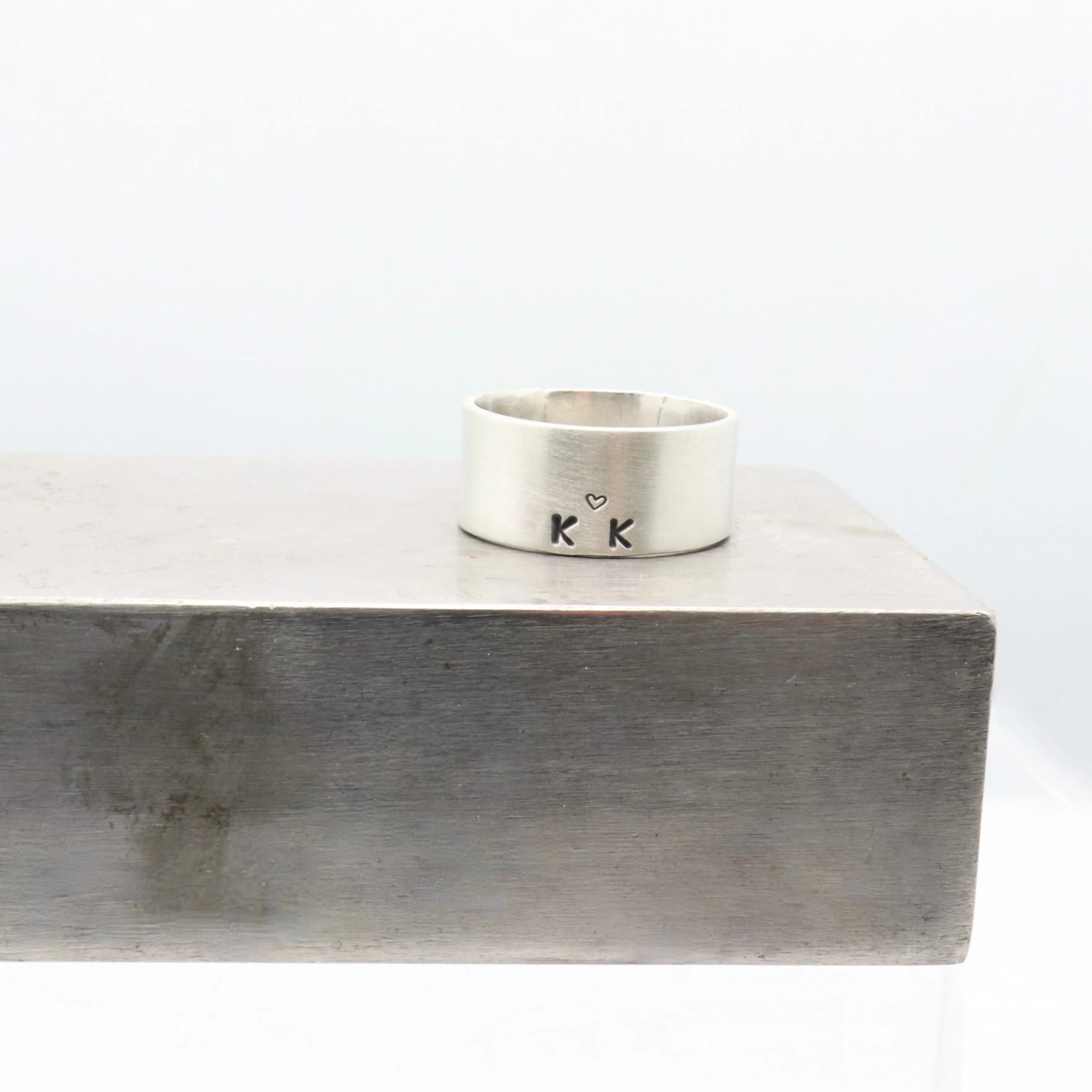 Sterling silver 8mm Ring