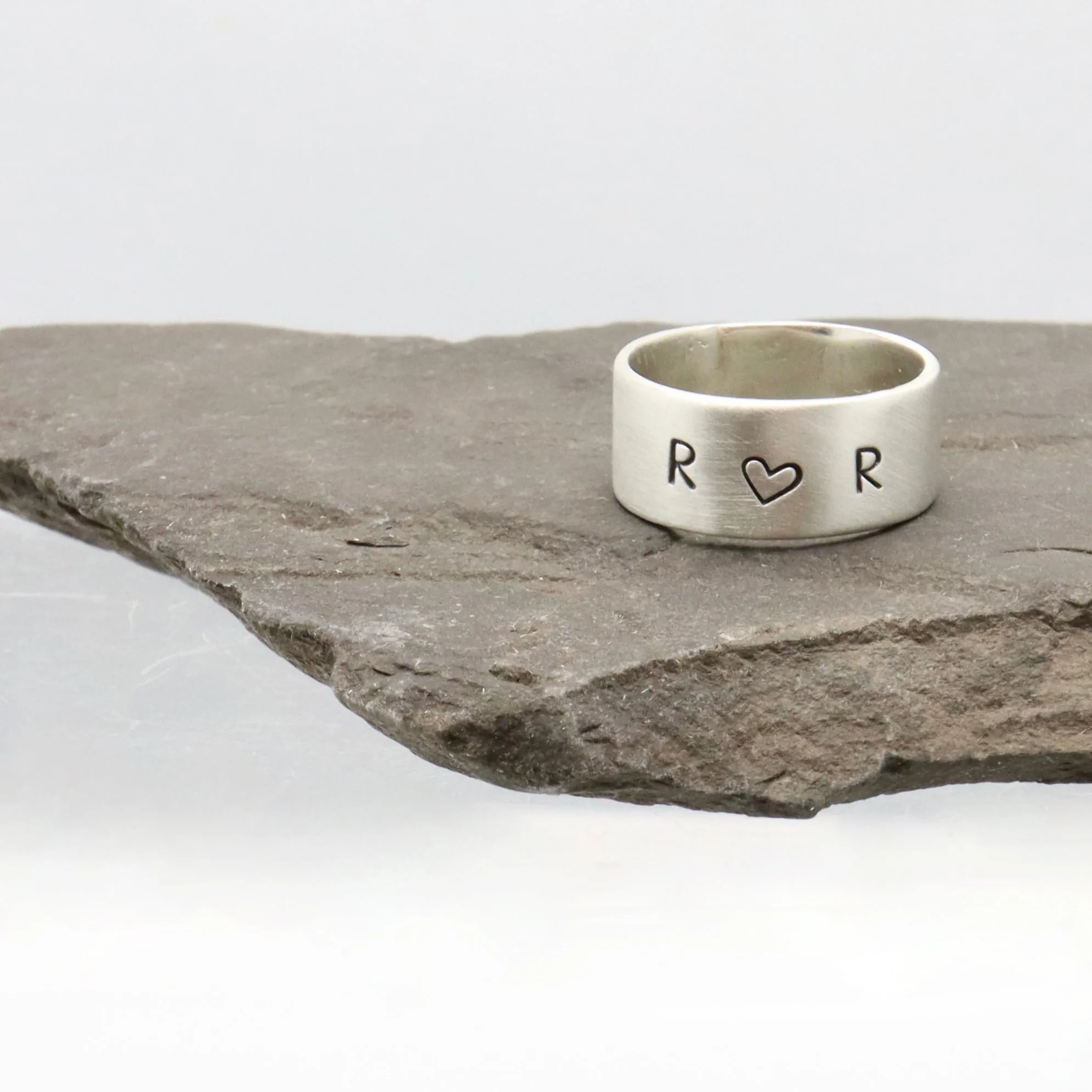 Sterling silver 8mm Ring