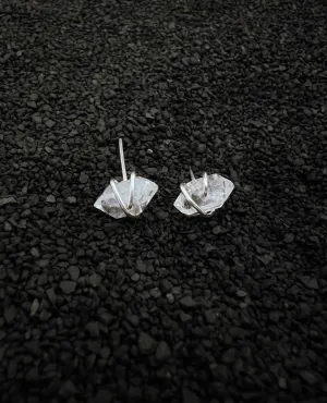 Sterling Silver Herkimer Diamond Earring Studs