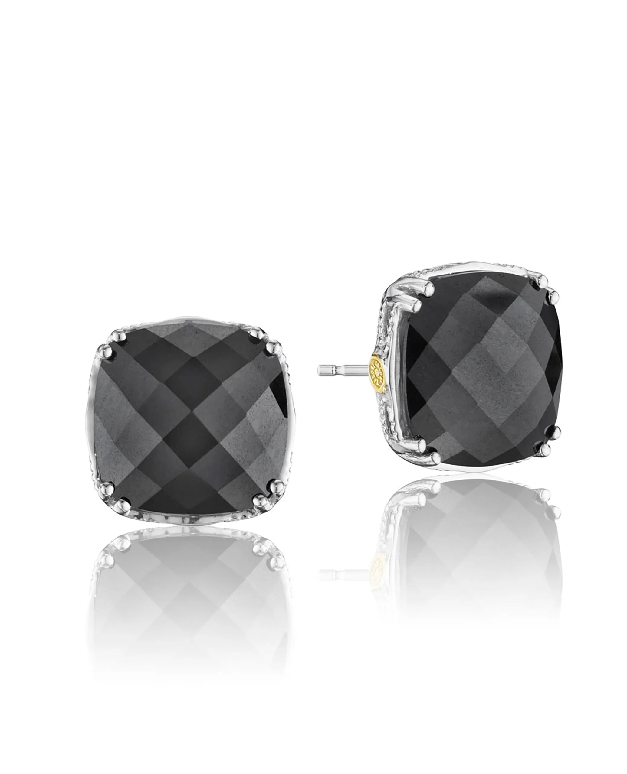 Tacori SE12932 Bold Cushion Cut Gem Stud Earrings