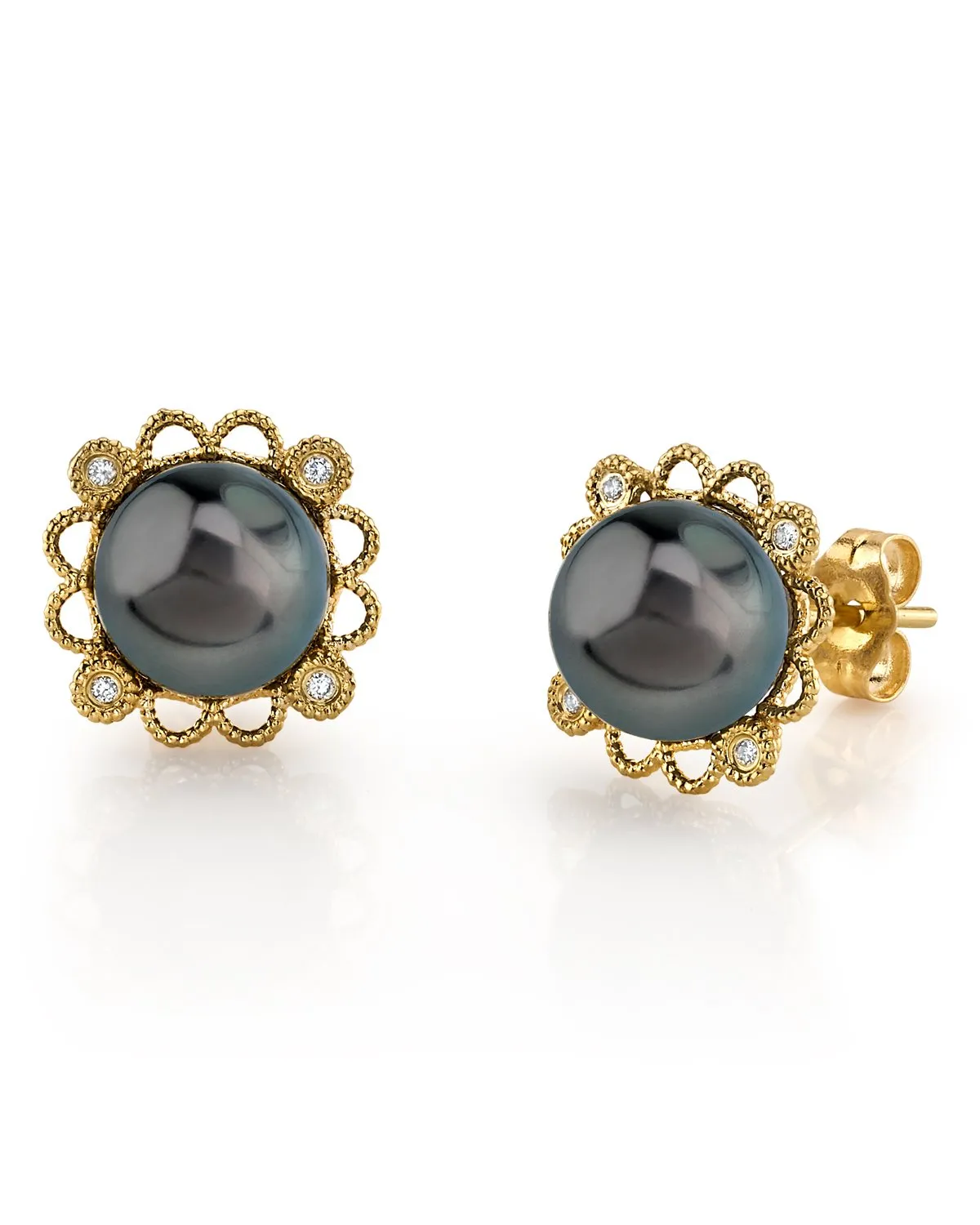 Tahitian South Sea Pearl Lea Earrings