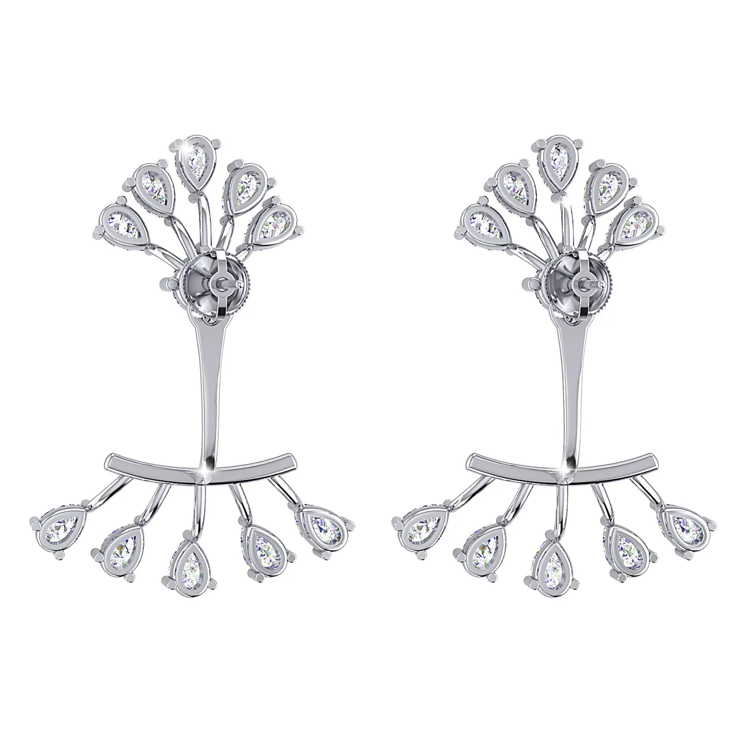 THE CHIC FAN EARRINGS