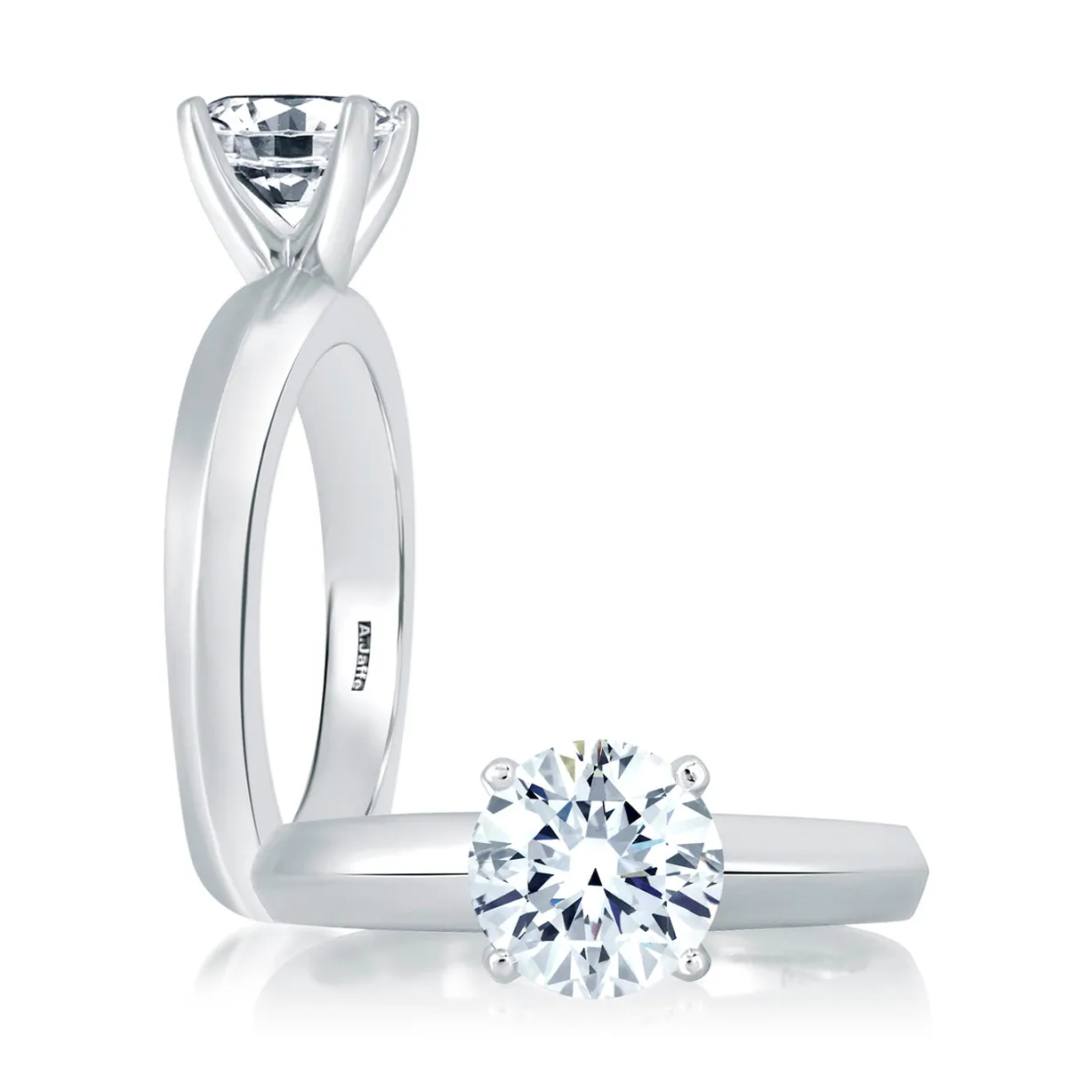 The Six Prong Solitaire Engagement Ring