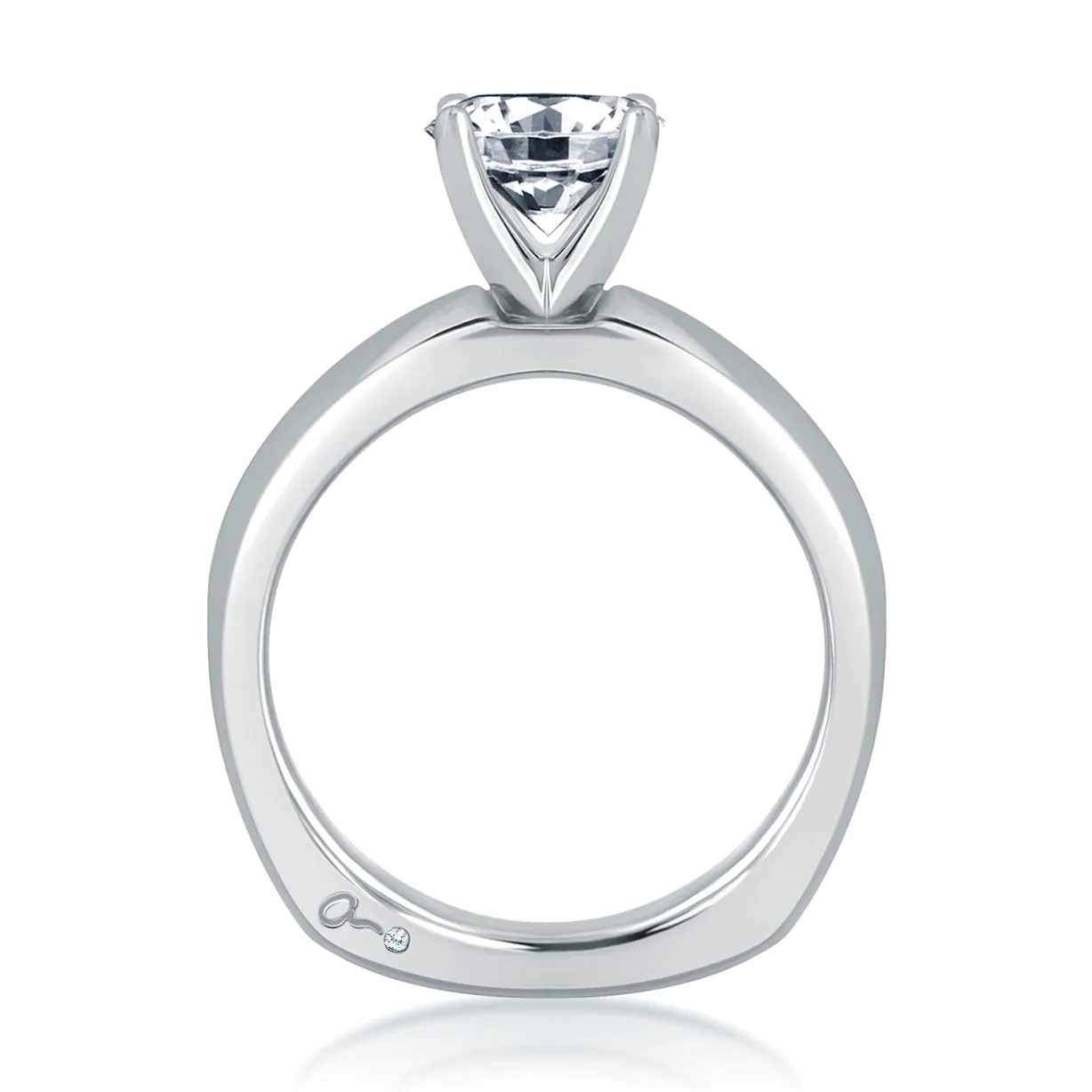 The Six Prong Solitaire Engagement Ring