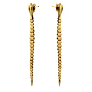 Tiffany and Co Gold Snake Drop Earrings