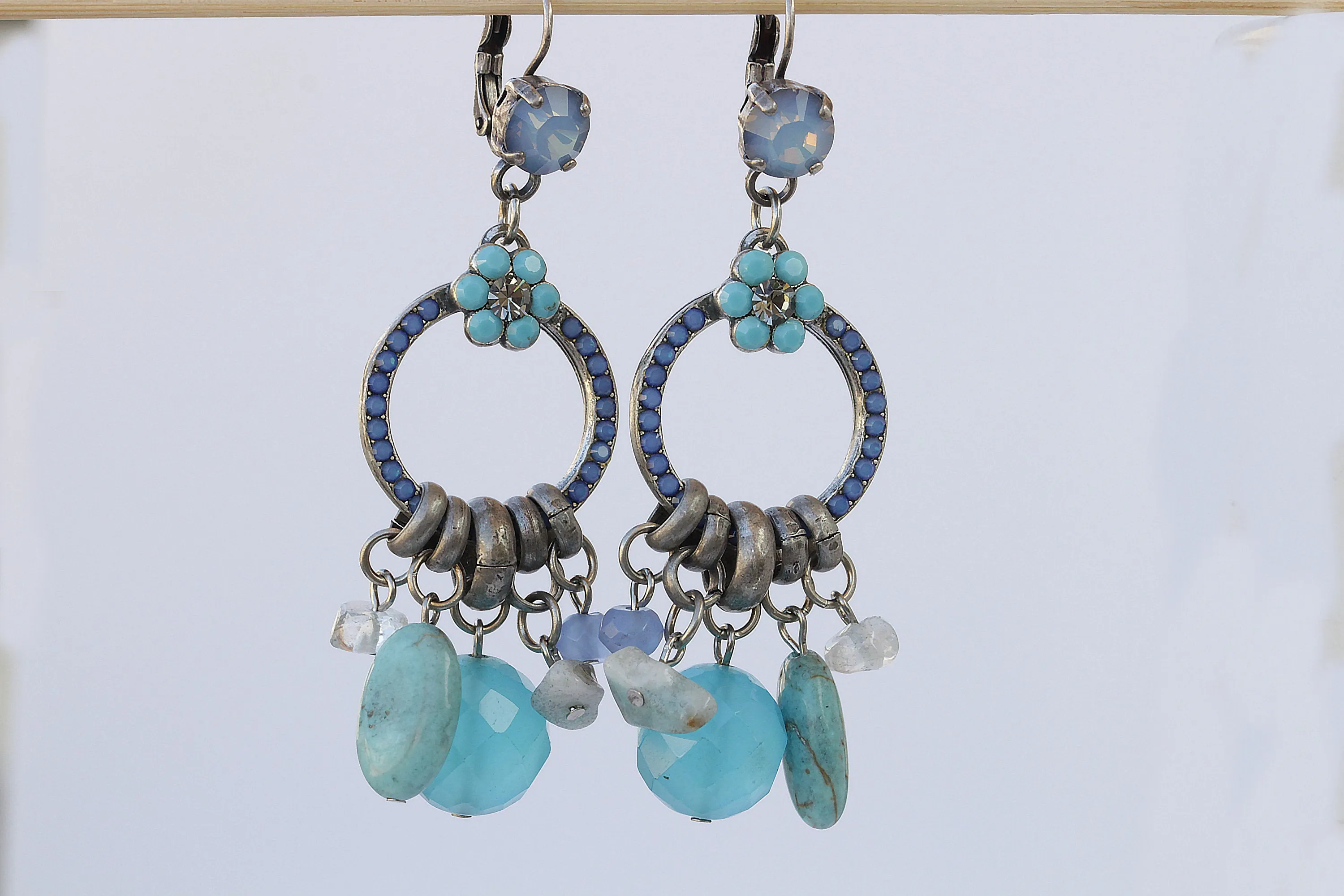 TURQUOISE BOHO EARRINGS