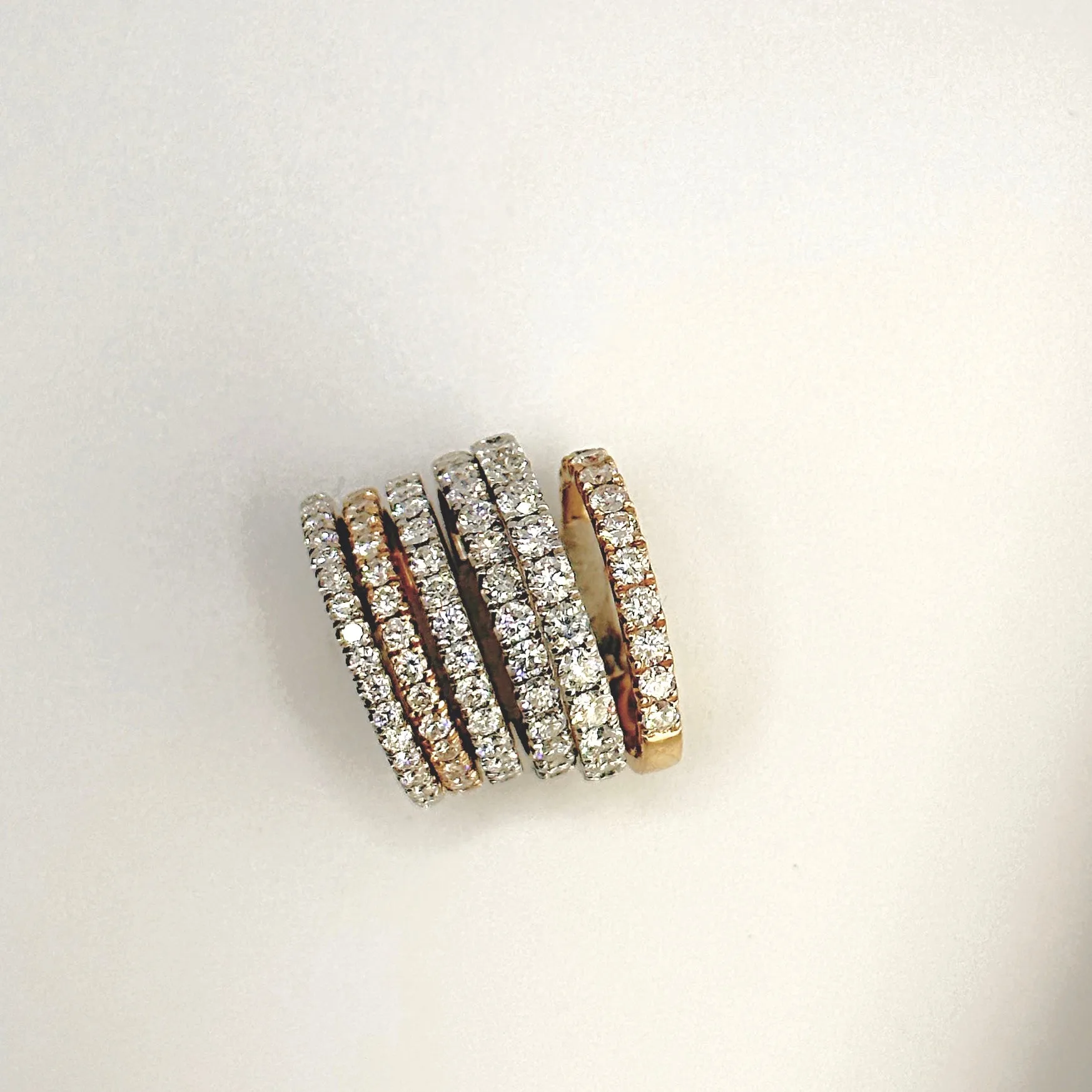 Ulla cut claw ring | Half way diamonds